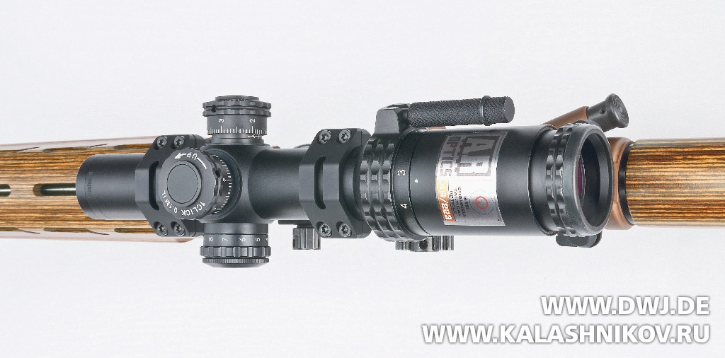 Оптический прицел Bushnell AR/223 1-2x24. Журнал Калашников